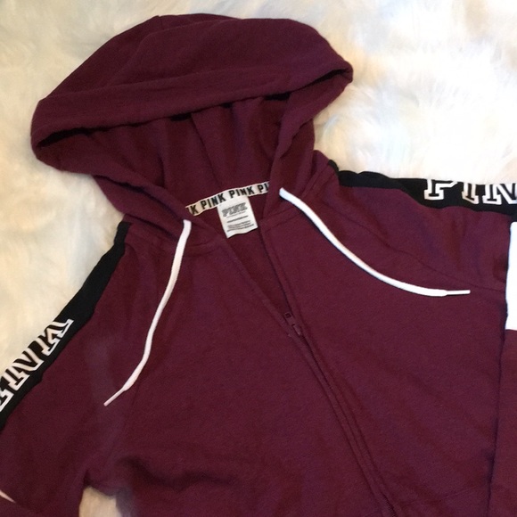 VS Pink Campus Full Zip XS - Picture 3 of 4